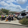 שמונה פצועים באורח קל בתאונה ברמב"ש: