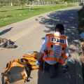נער רוכב קורקינט חשמלי נפגע באורח קל לאחר נפילה ברמב"ש