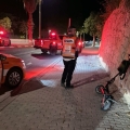 רוכב קורקינט חשמלי נפצע באורח קל עד בינוני בתאונה ברמב"ש:
