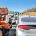 פצועים ביניהם ילדים בתאונה בכביש סמוך לבית שמש
