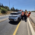 צעירה נפצעה באורח קל בתאונה סמוך למושב ישעי