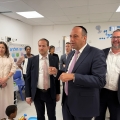 גן הילדים שנפגע בנפילת הטיל האיראני, פתח את שנת הלימודים במשכנו החדש: