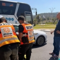 פועל נפצע באורח בינוני לאחר נפילה מגובה ברח' 'הסלע'