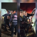 לוחמי אש פועלים בשריפת יער בנחל האלה: