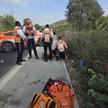 פצוע קשה ופצוע בינוני בתאונה במעורבות אופנוע והולך רגל ברמב"ש: