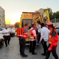 גבר נפצע באורח בינוני לאחר נפילה מגובה